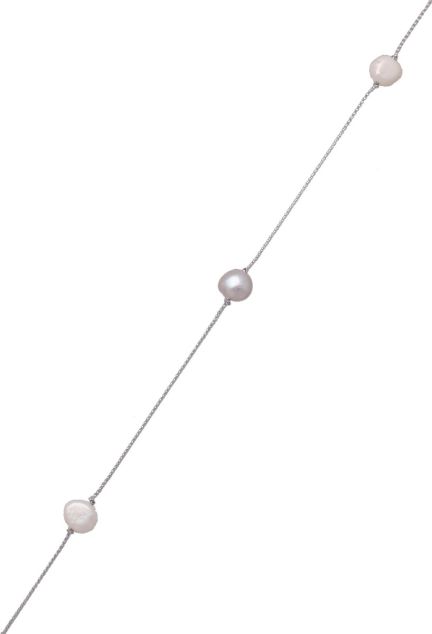 Gargantilla de plata con perlas barrocas cultivadas y únicas 254_71452 recto