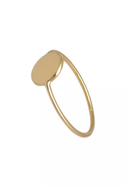 anillo oro amarillo 18 kilates vista lateral para parrilla web