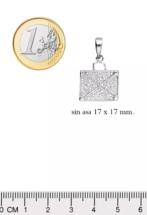 Charm en plata ley con forma de maleta 022_F-MALETA medidas