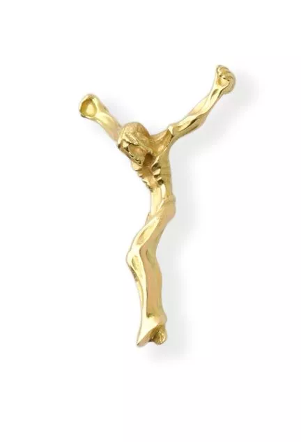 cristo de dali oro foto lateral