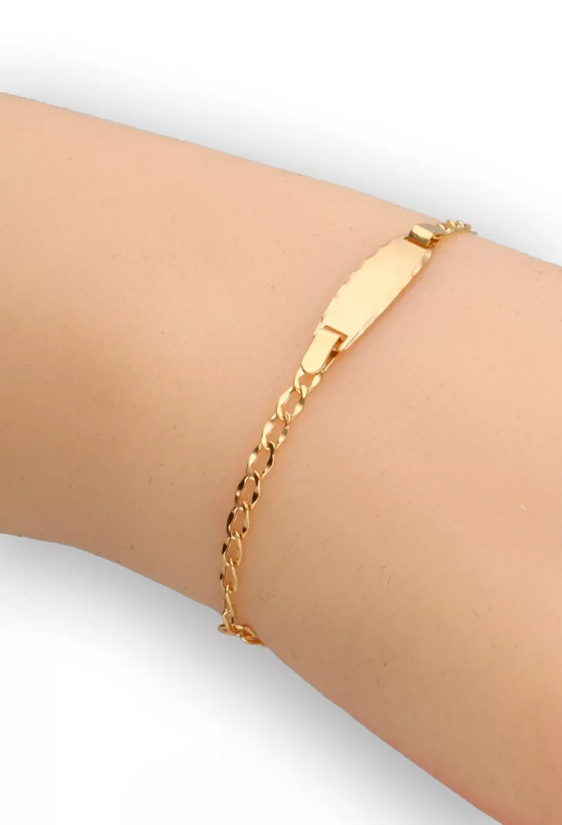 Esclava para recién nacido oro 18 kilates 243_000-05981 puesta