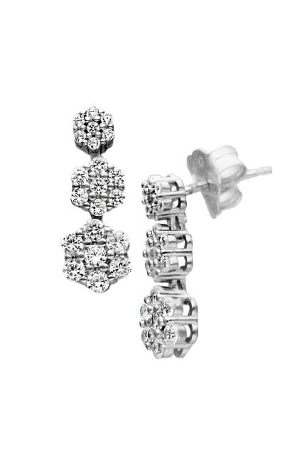 Pendientes largos plata de ley con circonitas 280_2024046 -segunda foto