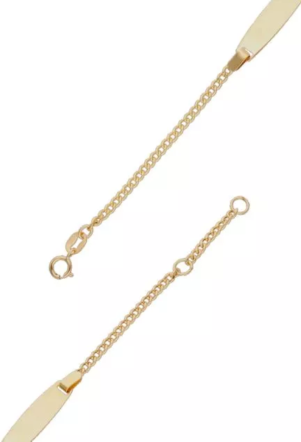 Pulsera de oro Esclava para recién nacido oro 18 kilates 243_000-06398 sección