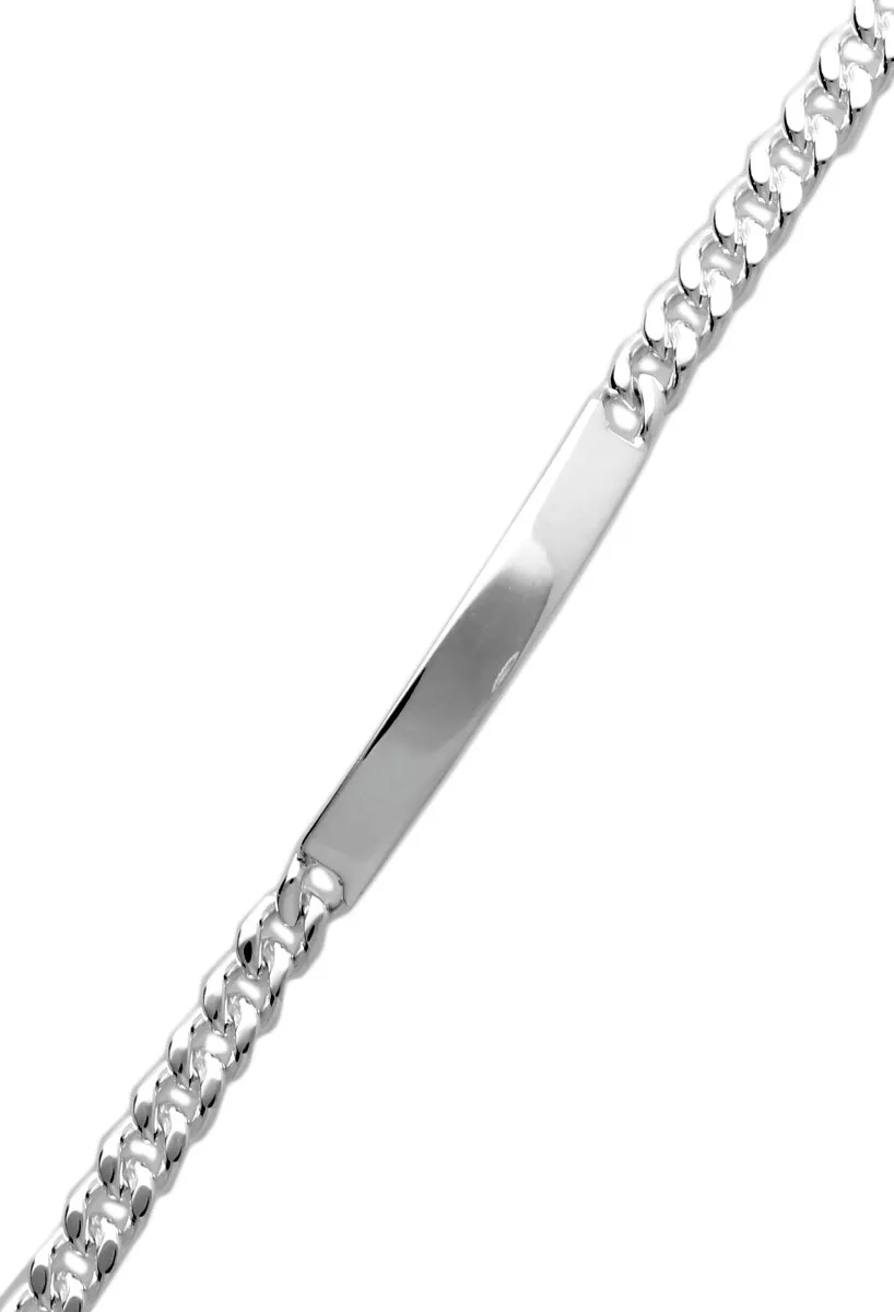 pulsera plata con chapa para grabar foto para web el rubi joyeros toma detallada