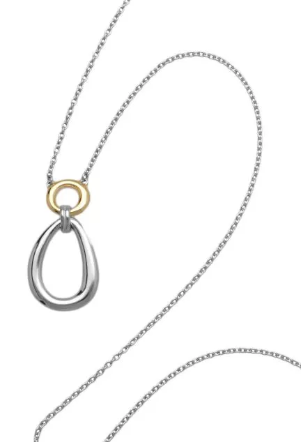 gargantilla plata bicolor jorge revilla vista principal