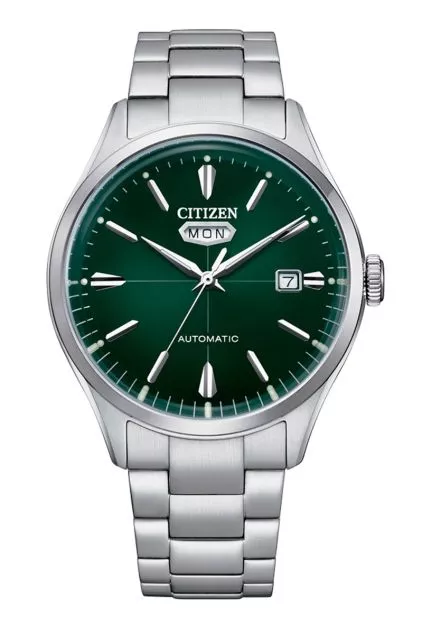 Reloj Citizen hombre automático en acero doble calendario NH8391-51X