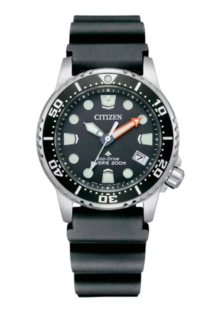 Reloj Citizen Eco Drive mujer caja acero correa caucho azul EO2021-05L