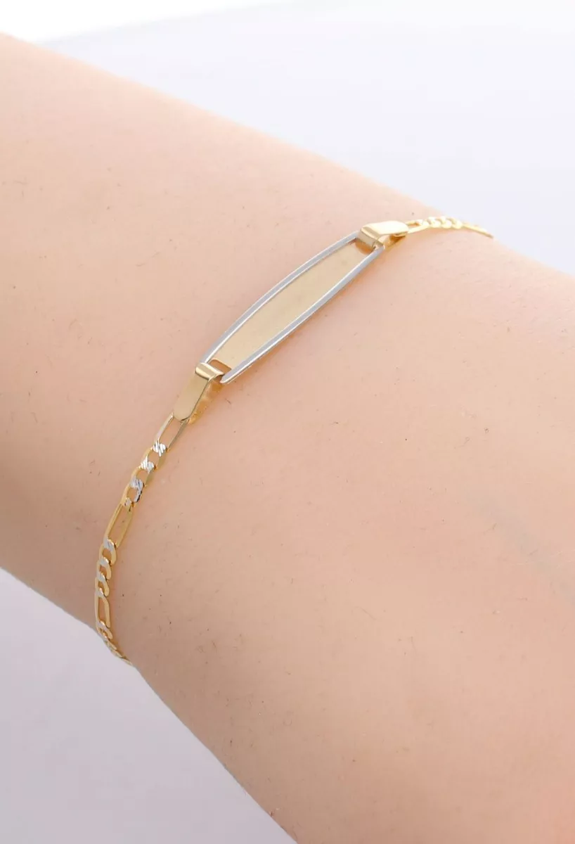 pulsera de oro 18 ktes para bebe foto para web el rubi joyeros toma modelo