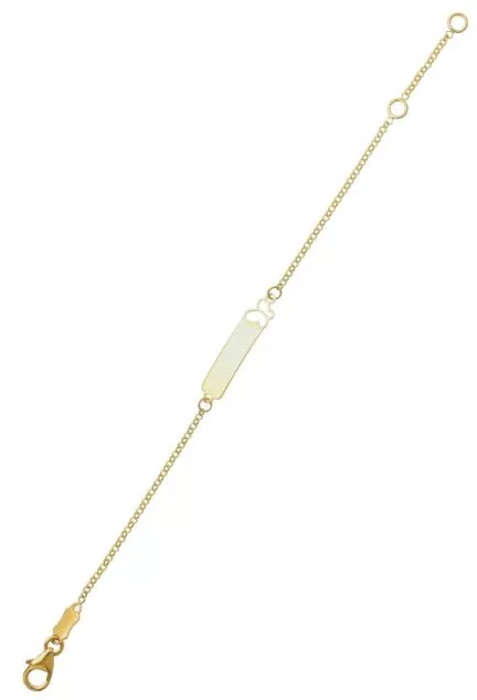 pulsera de oro para bebe para niña vista extendida