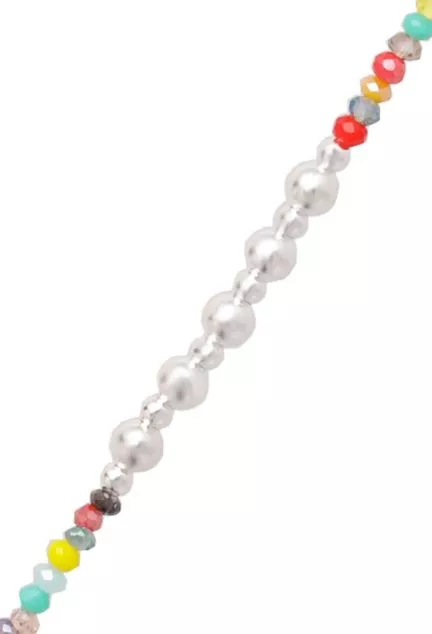 tobillera plata cuentas multicolores foto para web detalle central