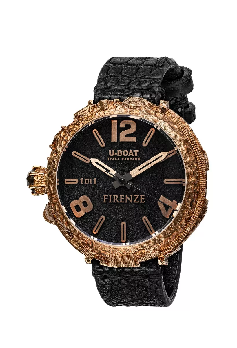 Reloj U-Boat Firence 925 Diamond bronce y diamante negro FIBZQR
