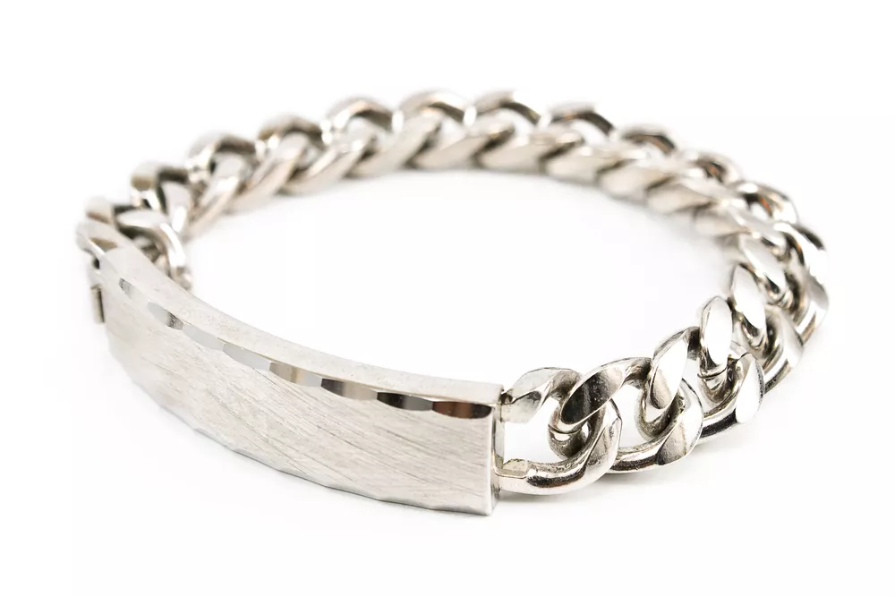 pulseras de plata para hombres 1