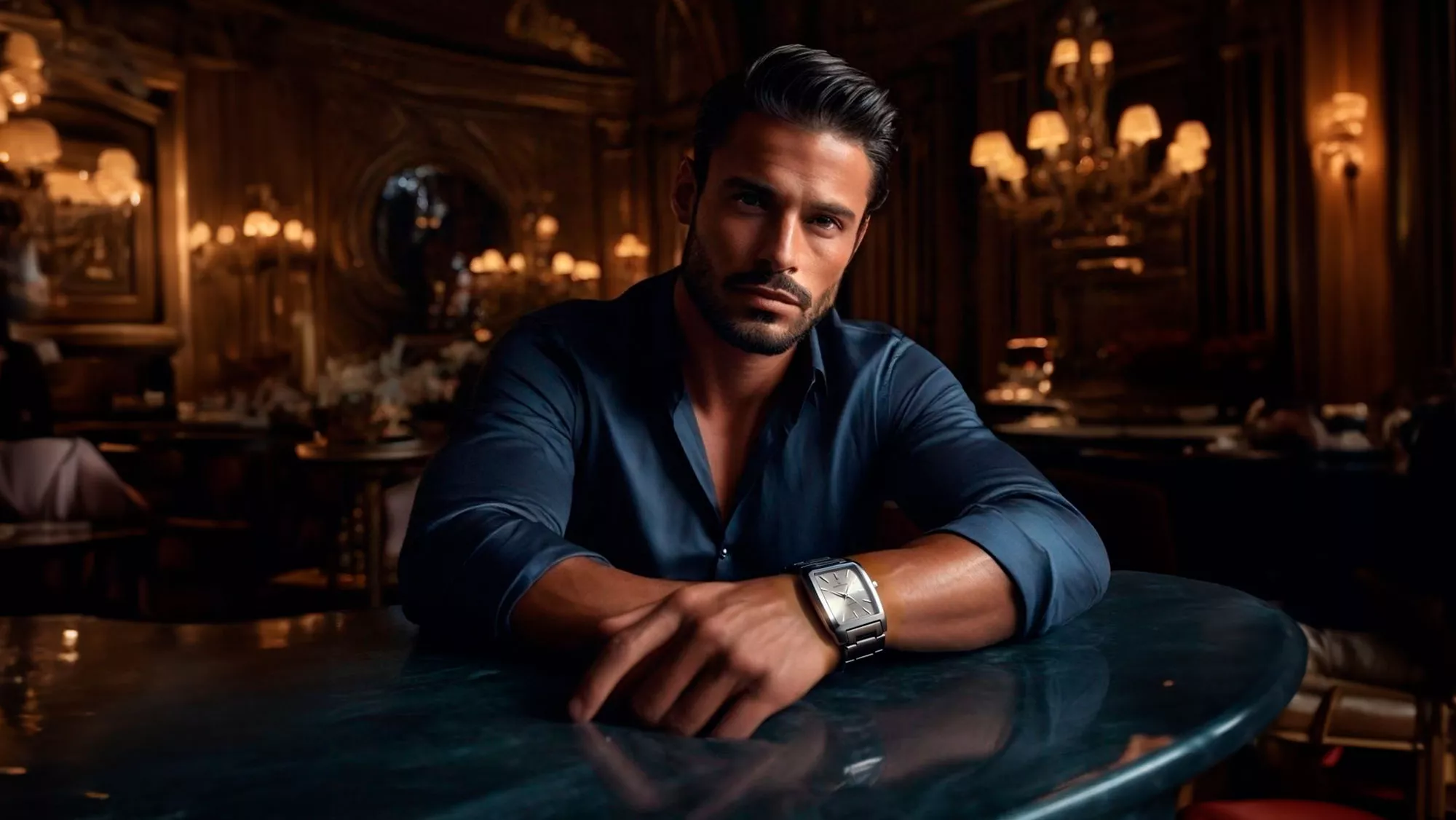 Reloj de acero para hombre des 1 copia 1