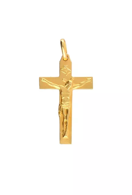 Crucifijo oro 18 ktes tipo bizantino 038_LO-025-23AM02