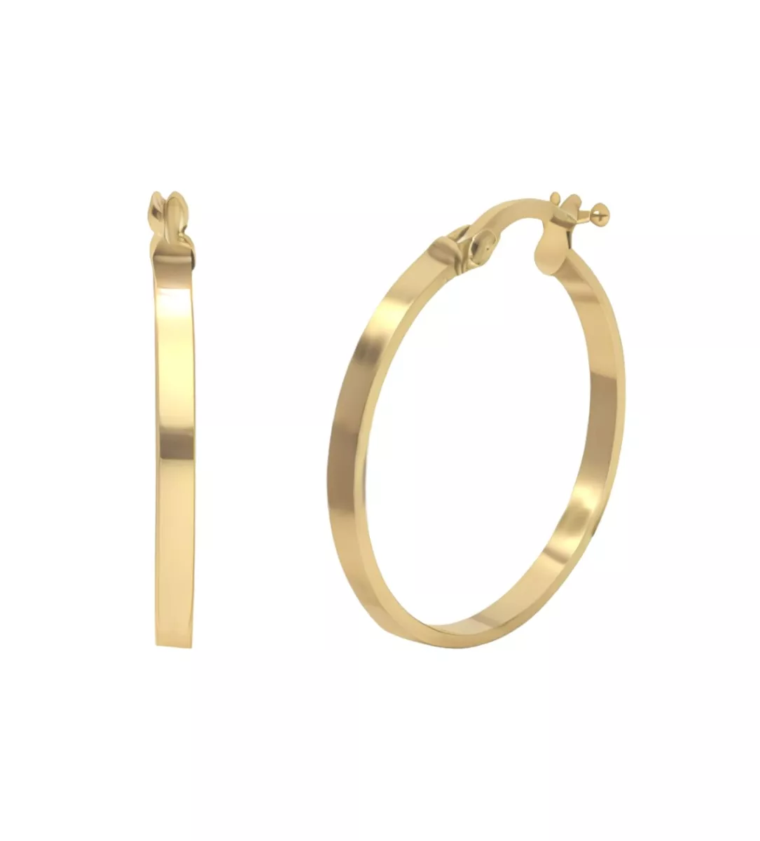 pendietes de aro oro 18 ktes fotografia principal