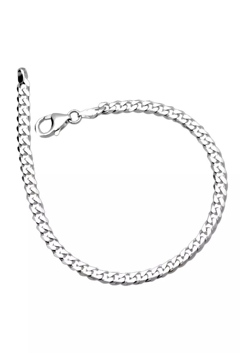 Pulsera de plata eslabón barbado fuerte 240_BAR-1-20