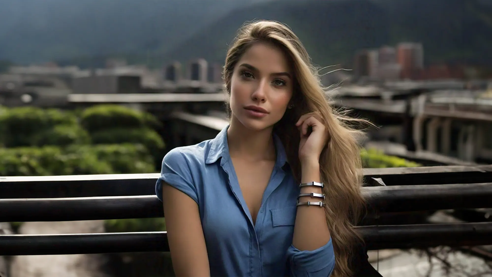 Pulseras de acero para mujer