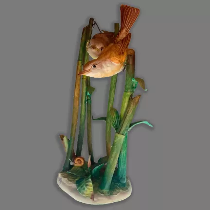 figura porcelana nuevo buen retiro carriceros al acecho