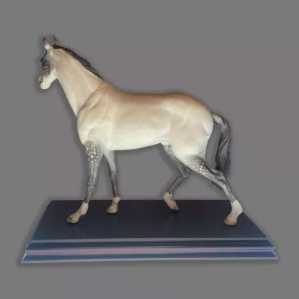 figura de porcelana nuevo buen retiro caballo tordo 27 01