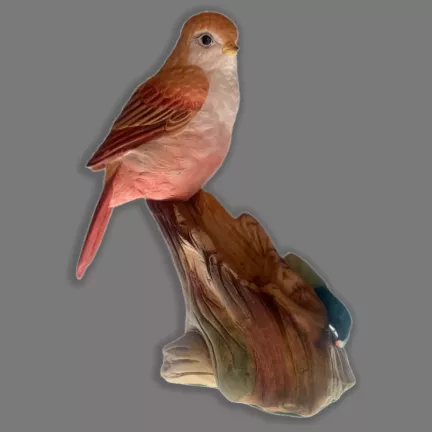 figura de porcelana nuevo buen retiro gorrion