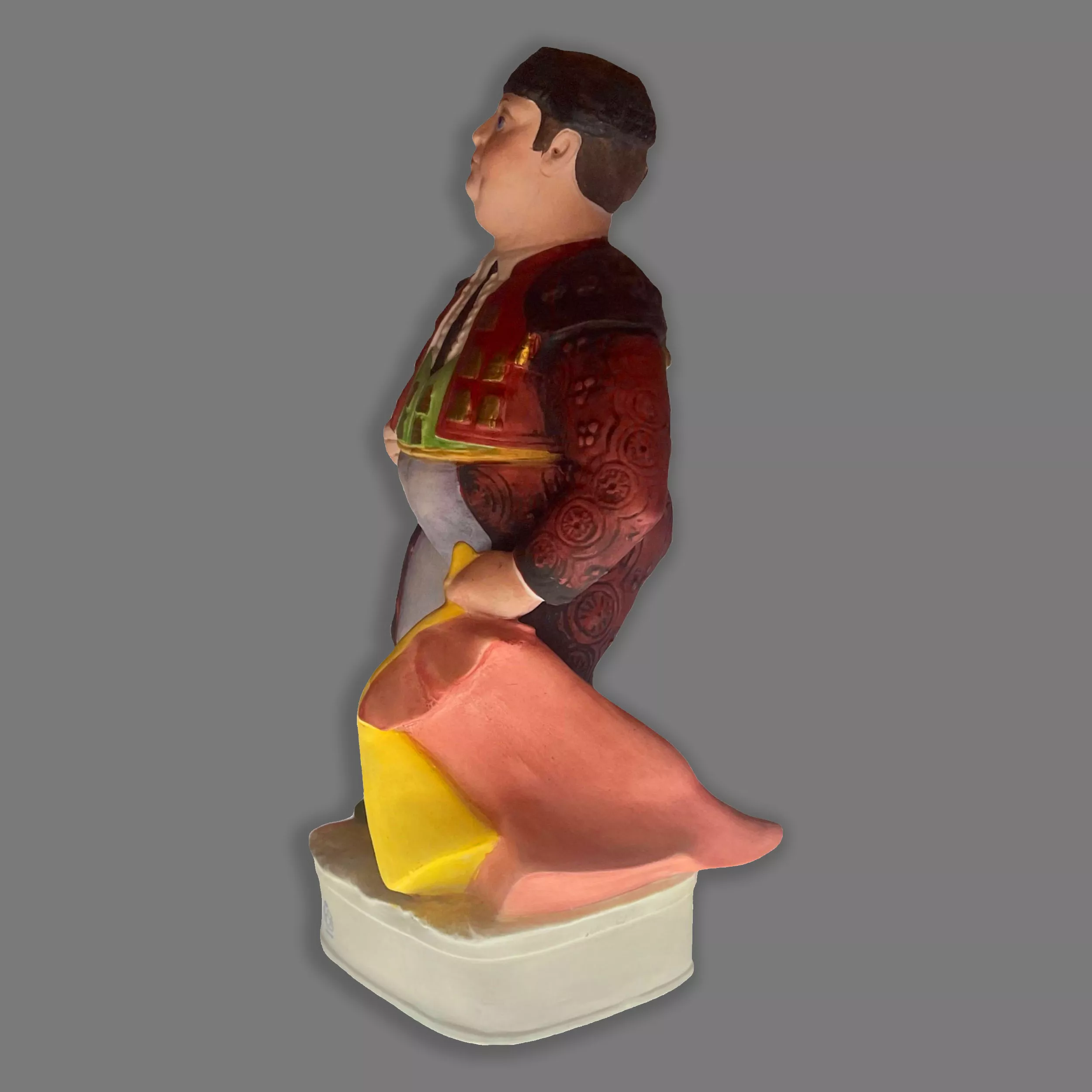 figura porcelana nuevo buen retiro torero botero 15 02