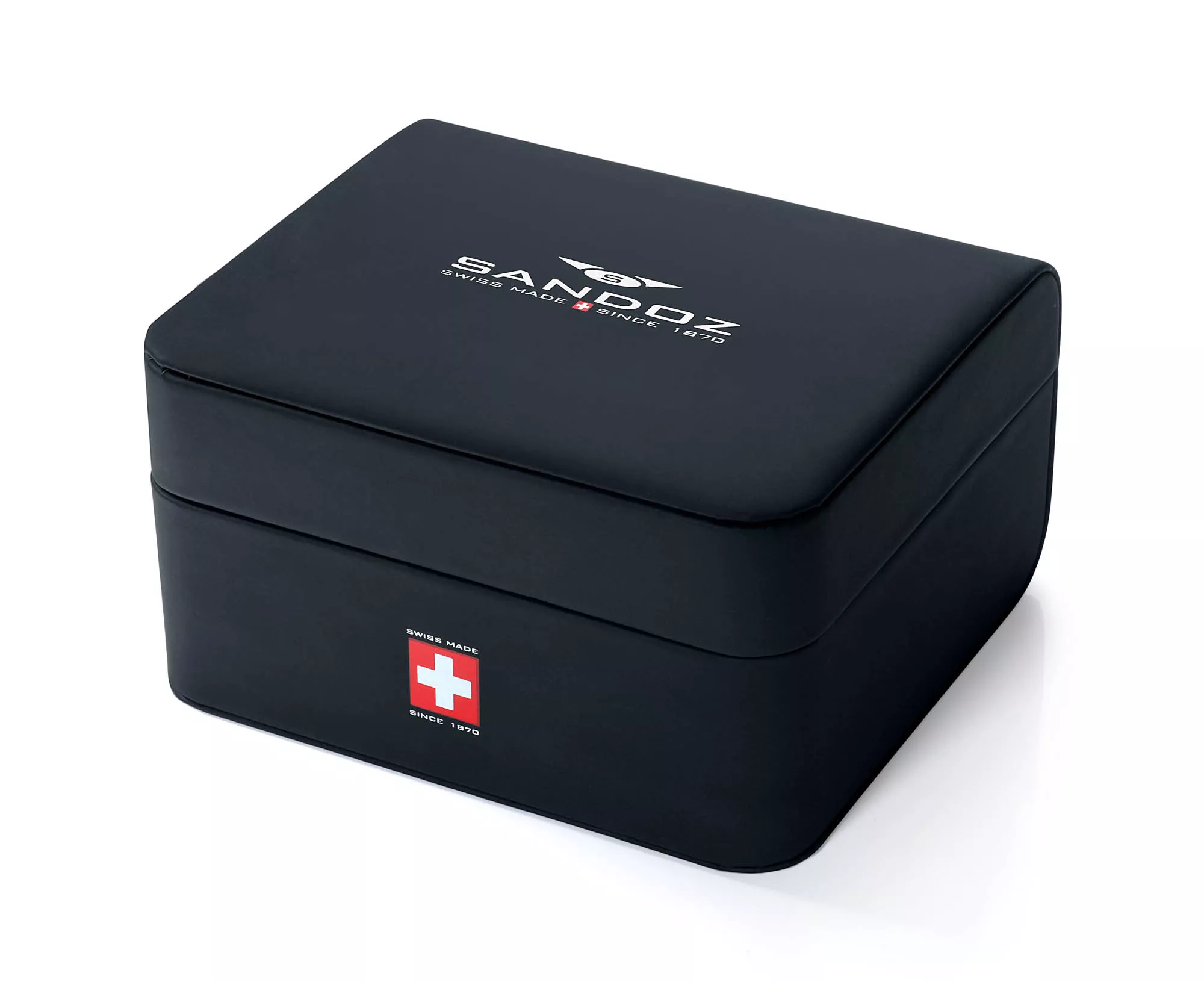 Reloj Sandoz colección Classic extraplano acero y piel 81429-07 D1