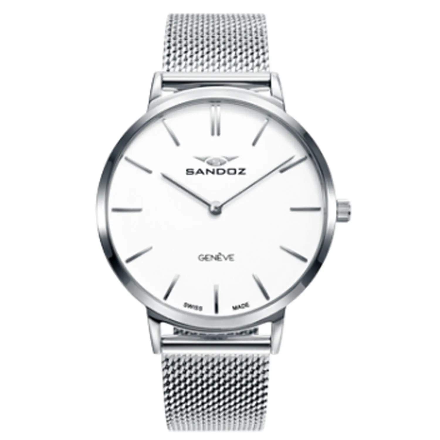 Reloj de acero Sandoz colección Classic Slim 81350-07