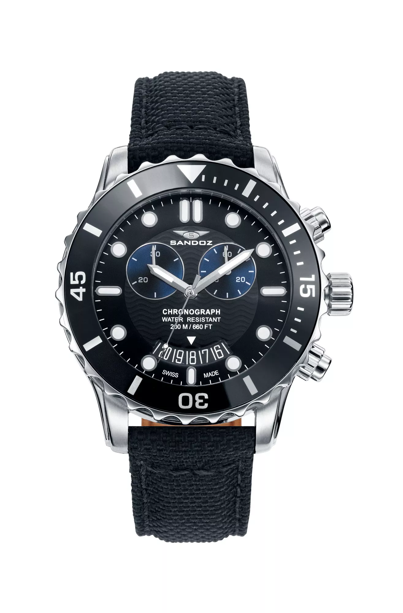 Reloj cronógrafo Sandoz buceo colección Diver 81391-37