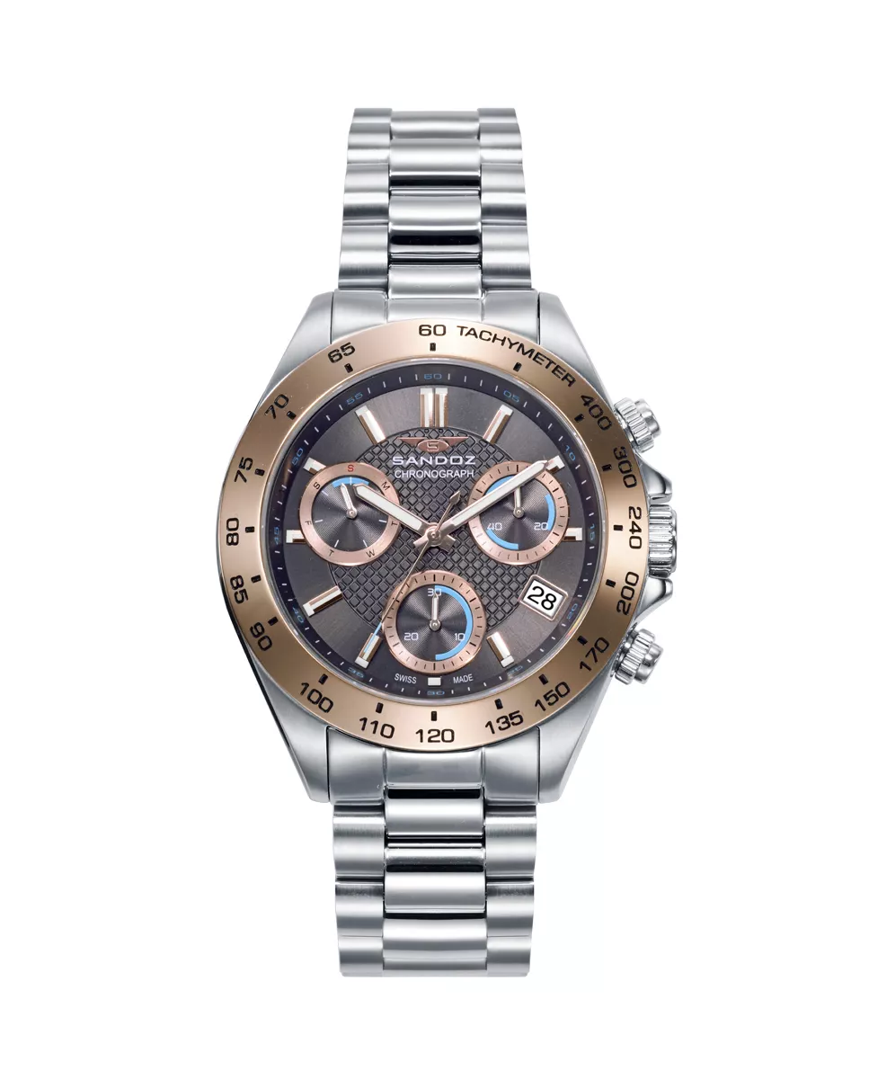 Reloj cronógrafo Sandoz colección Sport acero 81531-17