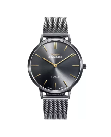Reloj de acero Sandoz mujer 81350-57