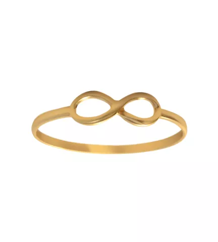 anillo oro amarillo 18 ktes amor infinito
