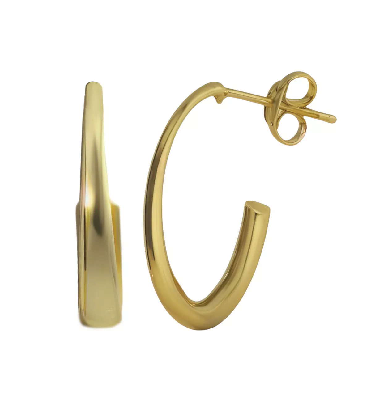 pendientes aretes oro amarillo 18 ktes