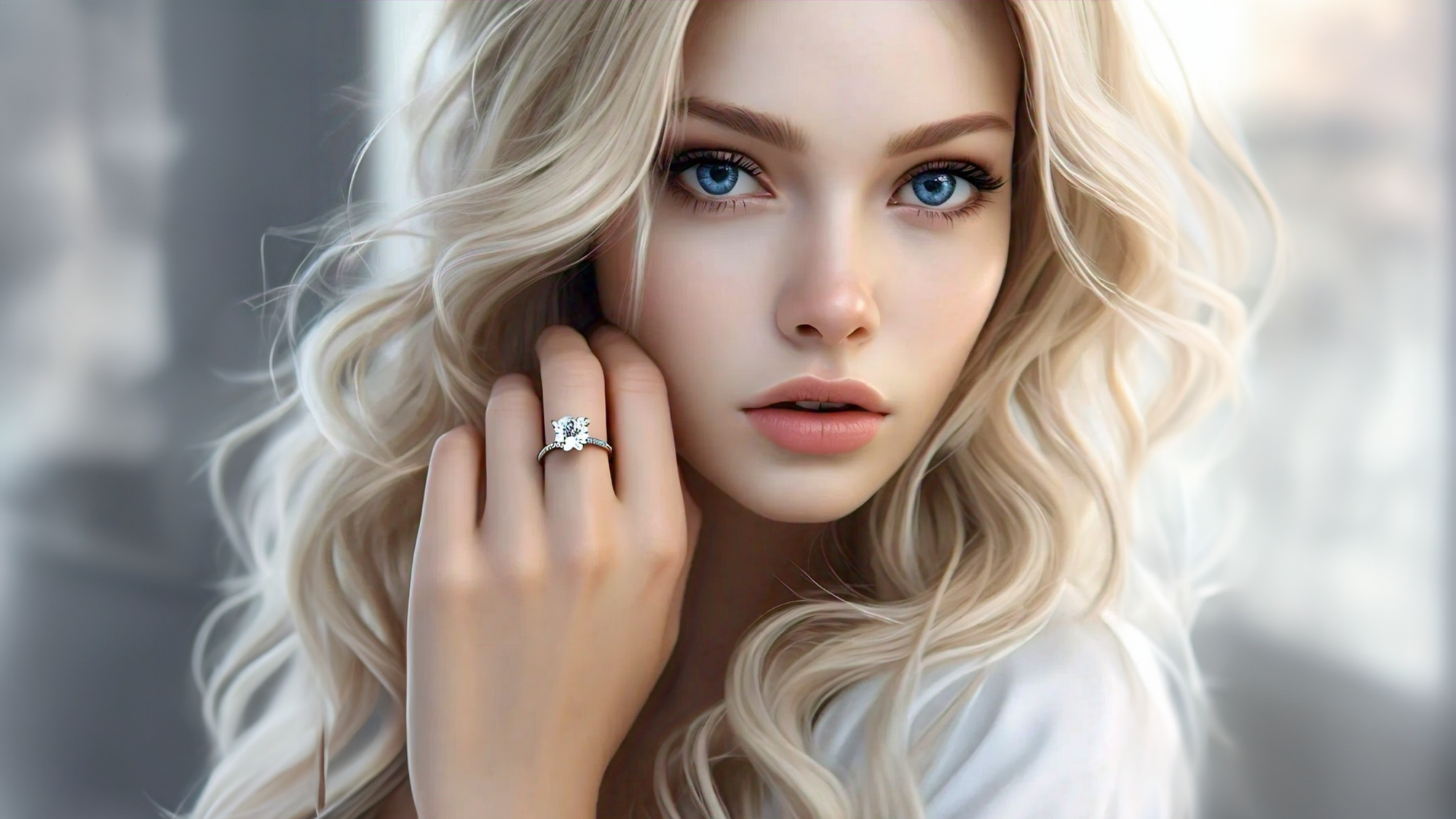 Anillo de compromiso solitariodestacada 1 copia