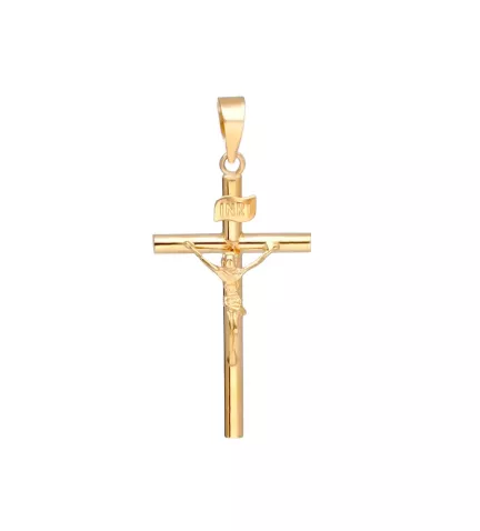 cruz de oro crucifijo