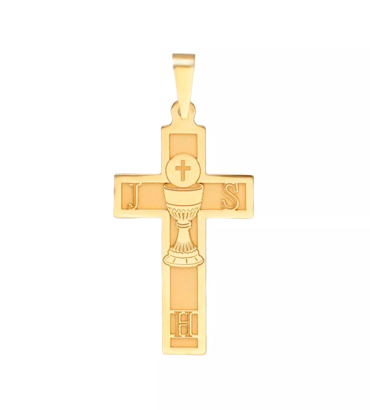 Cruz de oro amarillo 18 K Primera Comunión 289_11600232CR