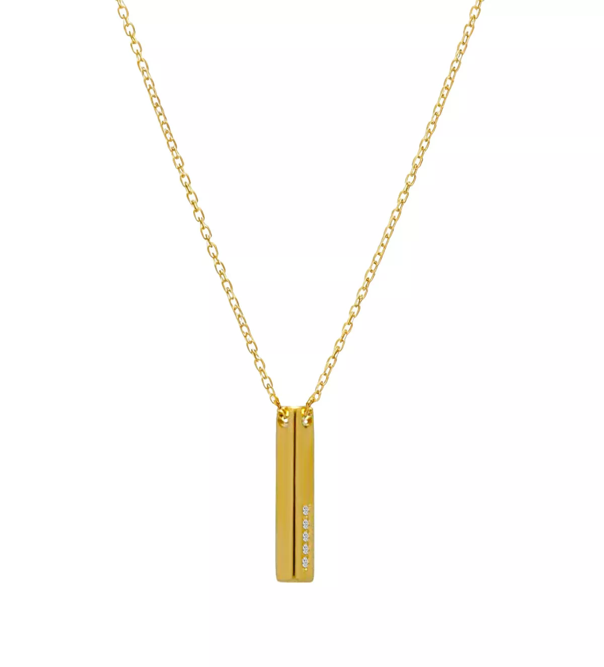 gargantilla de oro 18 ktes angulo de luz