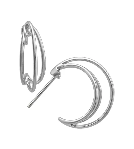 pendientes de plata danza de aros