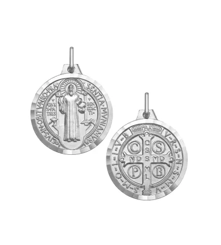 Medalla de plata de San Benito AG-1000605