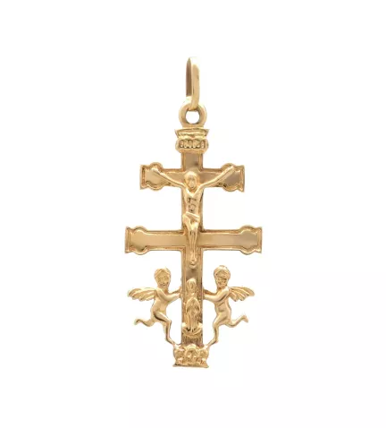 cruz de oro caravaca vista frontal