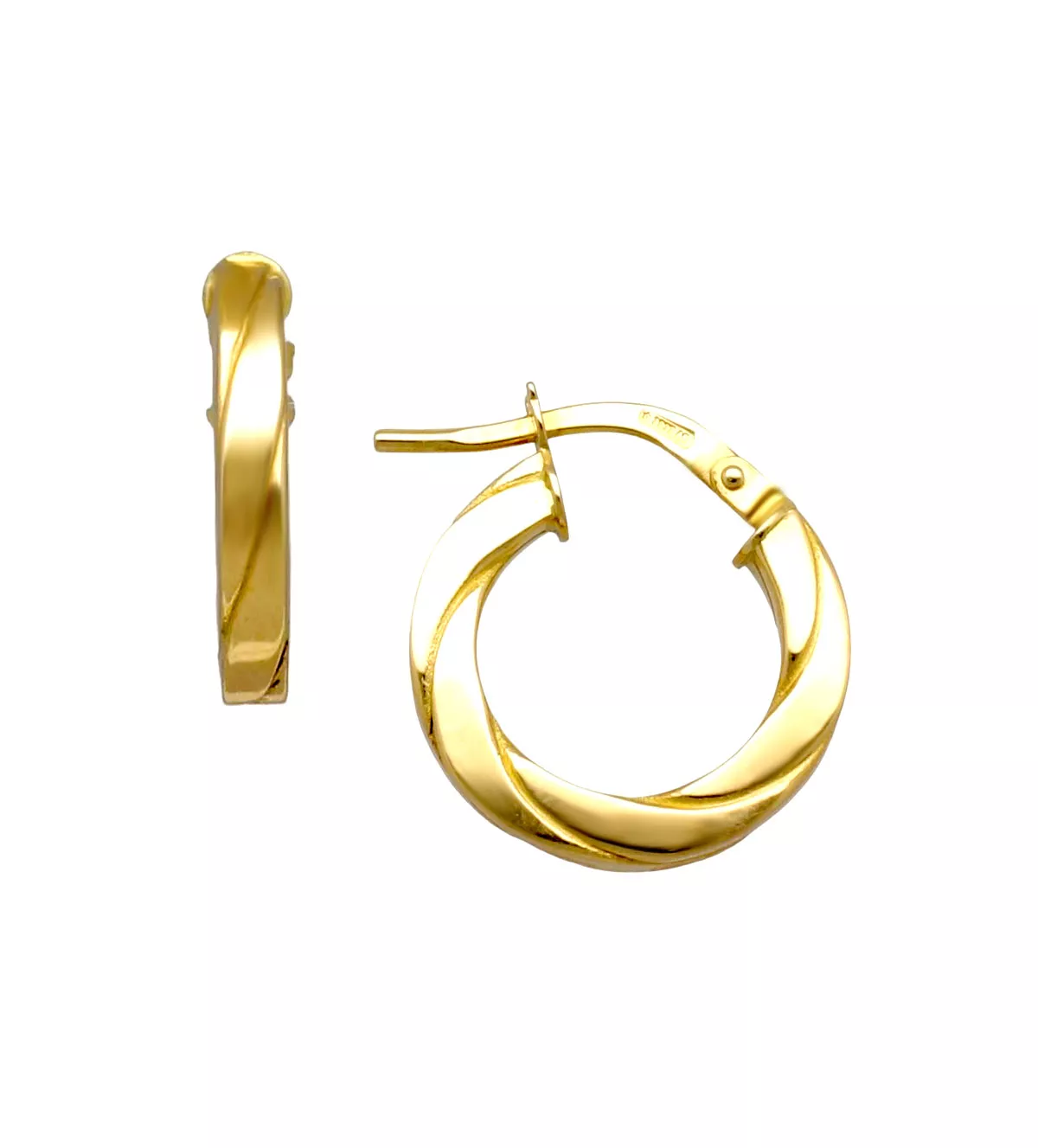 pendientes de oro criollas margen