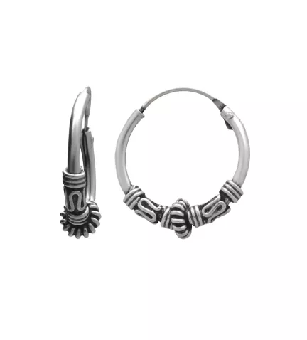 pendientes de plata criollas tribales