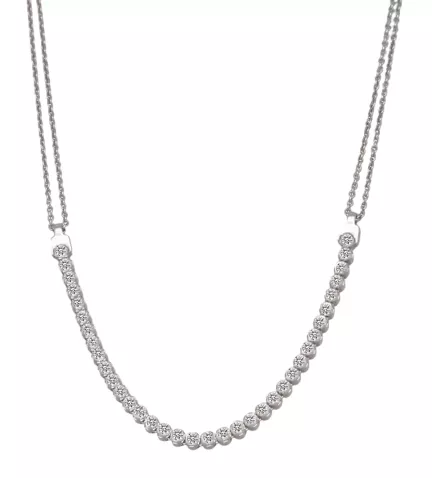 gargantilla plata y circones beroque II