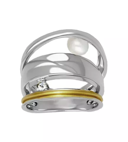 anillo de plata coleccion aurea de as de plata