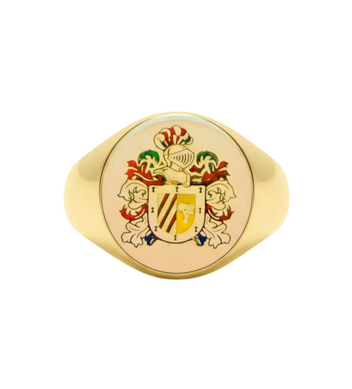 020_SEHE-SAEZ anillo de oro para hombre macizo sello heraldico