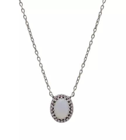 gargantilla de plata marca Vapour