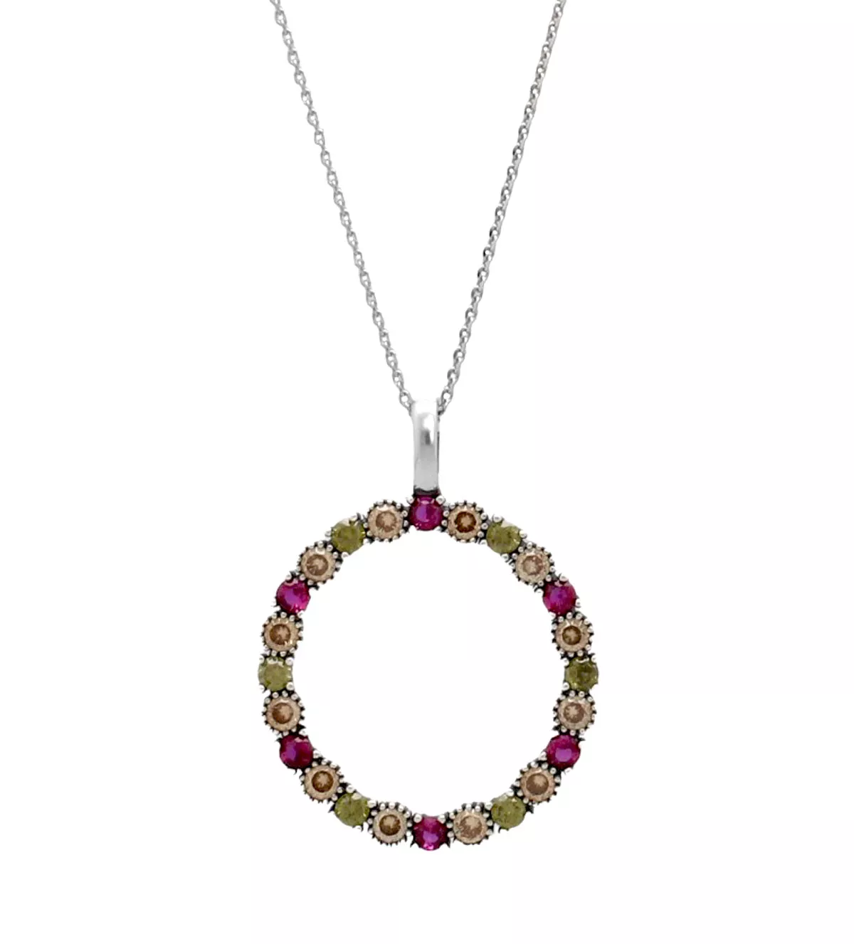 gargantilla de plata marca vapour orbita