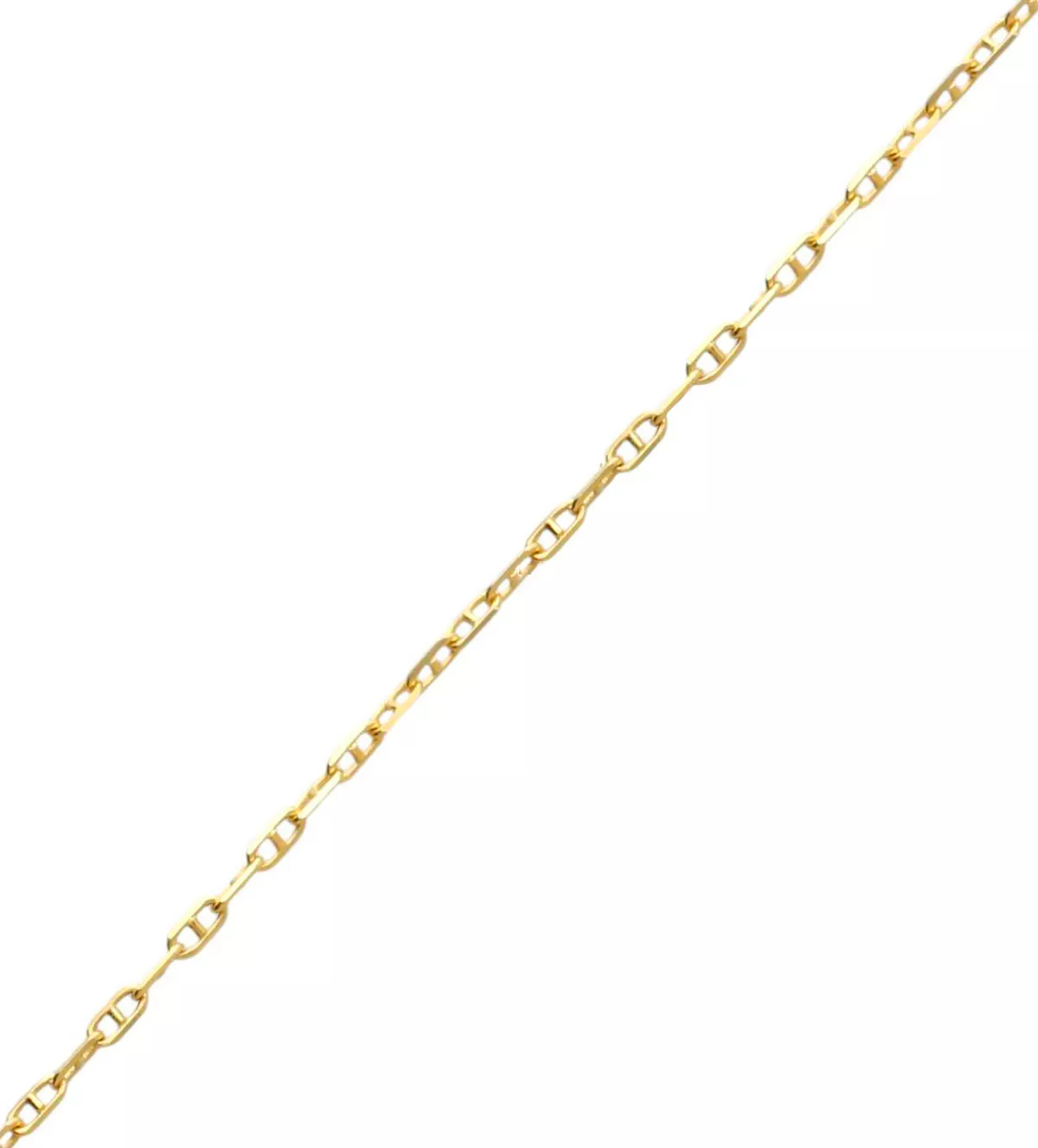 cadena de oro 18k ancla forzada vista principal