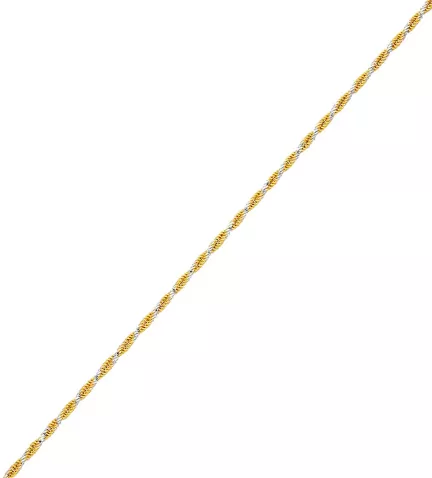 cadena de oro bicolor toma para parrilla web