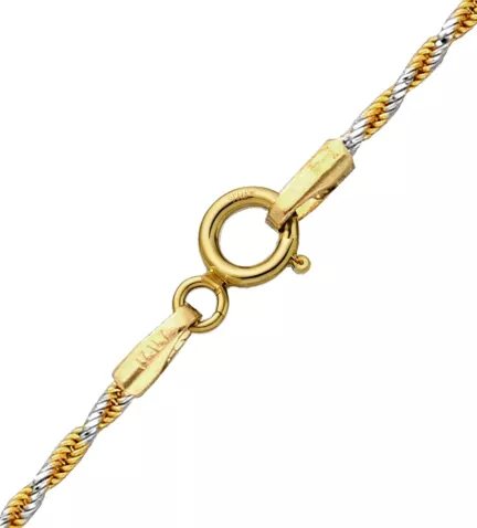 cadena de oro bicolor toma para parrilla web detalle cierre