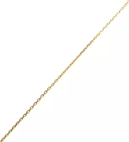 cadena de oro 18k forzada vista primaria